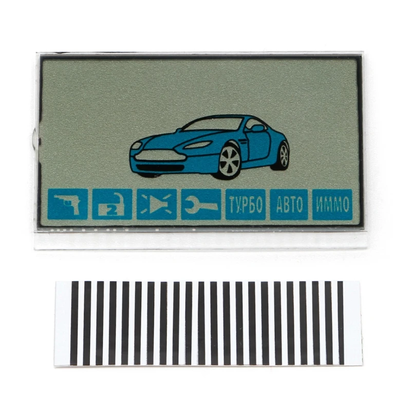 

LCD Display For Russian Version Starline A61 LCD Remote Controller Car Alarm Security