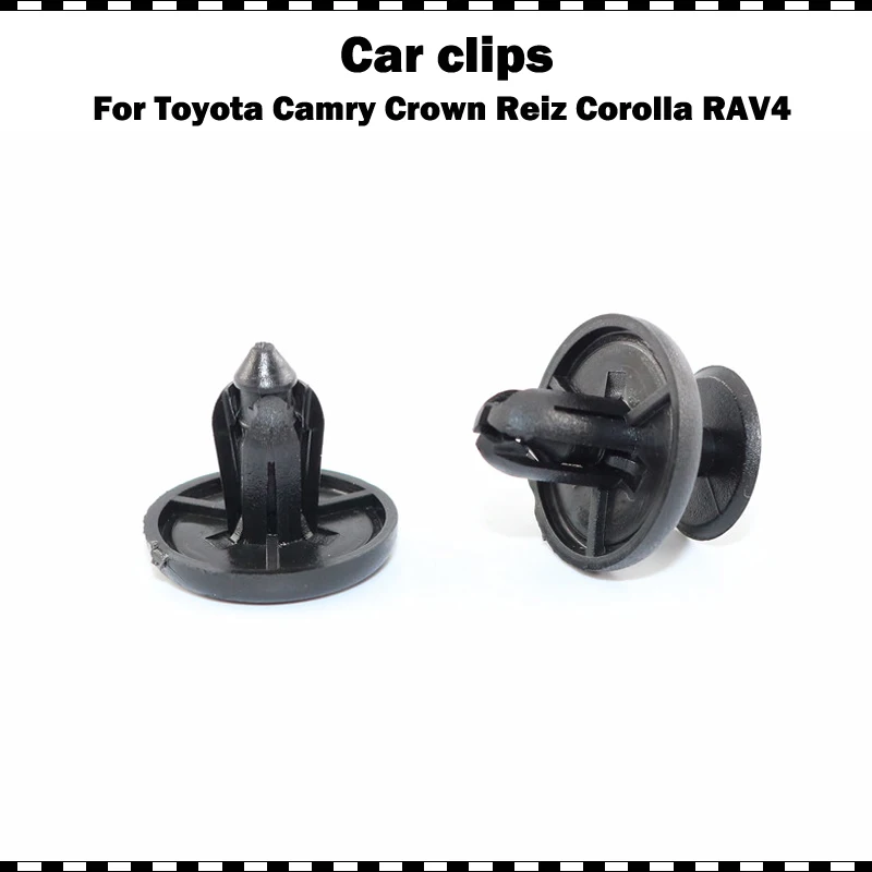 Highquality Nylon Front Fender Liner Clip Hood Bumper Retainer for Toyota Corolla Camry Yaris Crown Reiz Lexus ES350 IS250 Scion