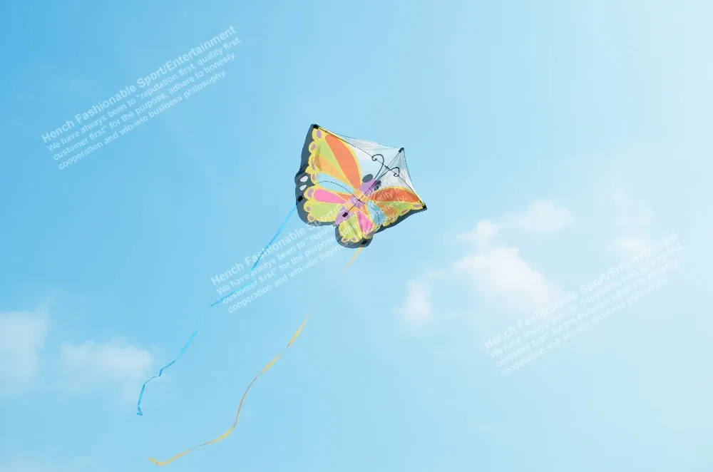 Бабочка Кайт ручка барабан для наматывания удочки спортивные воздушные змеи Kitesurf парашют Windsock легко летают игрушки подарок для детских игр под открытым небом