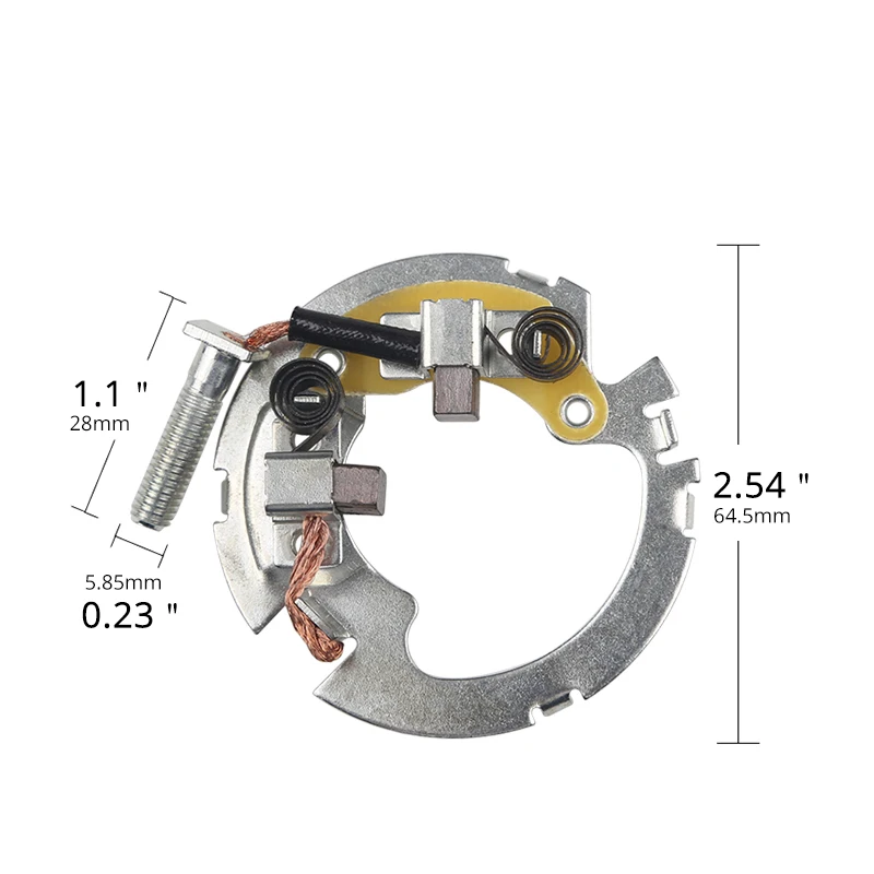 Щетки карбоновые для стартера Honda Cb400 1992 1993 1994 1995 1996 1997 1998|Мотоциклетный стартер| |