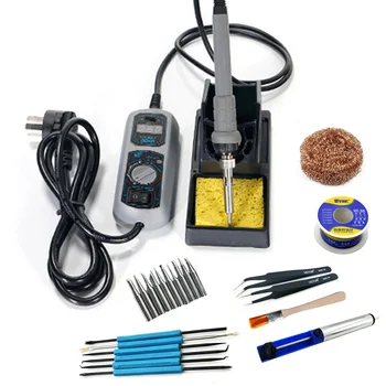 

YIHUA 908D 60W Electric Soldering Iron 220V/110V Temperature Adjustable SMD Electric Solder Station Rework Repair Tools Kit