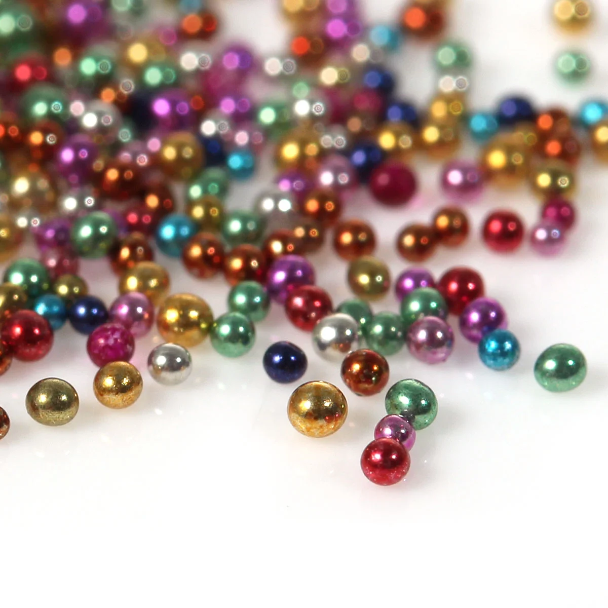 

Doreen Box hot- 100 Gram Multicolor Micro Beads Embellishment 0.7mm (B10366)