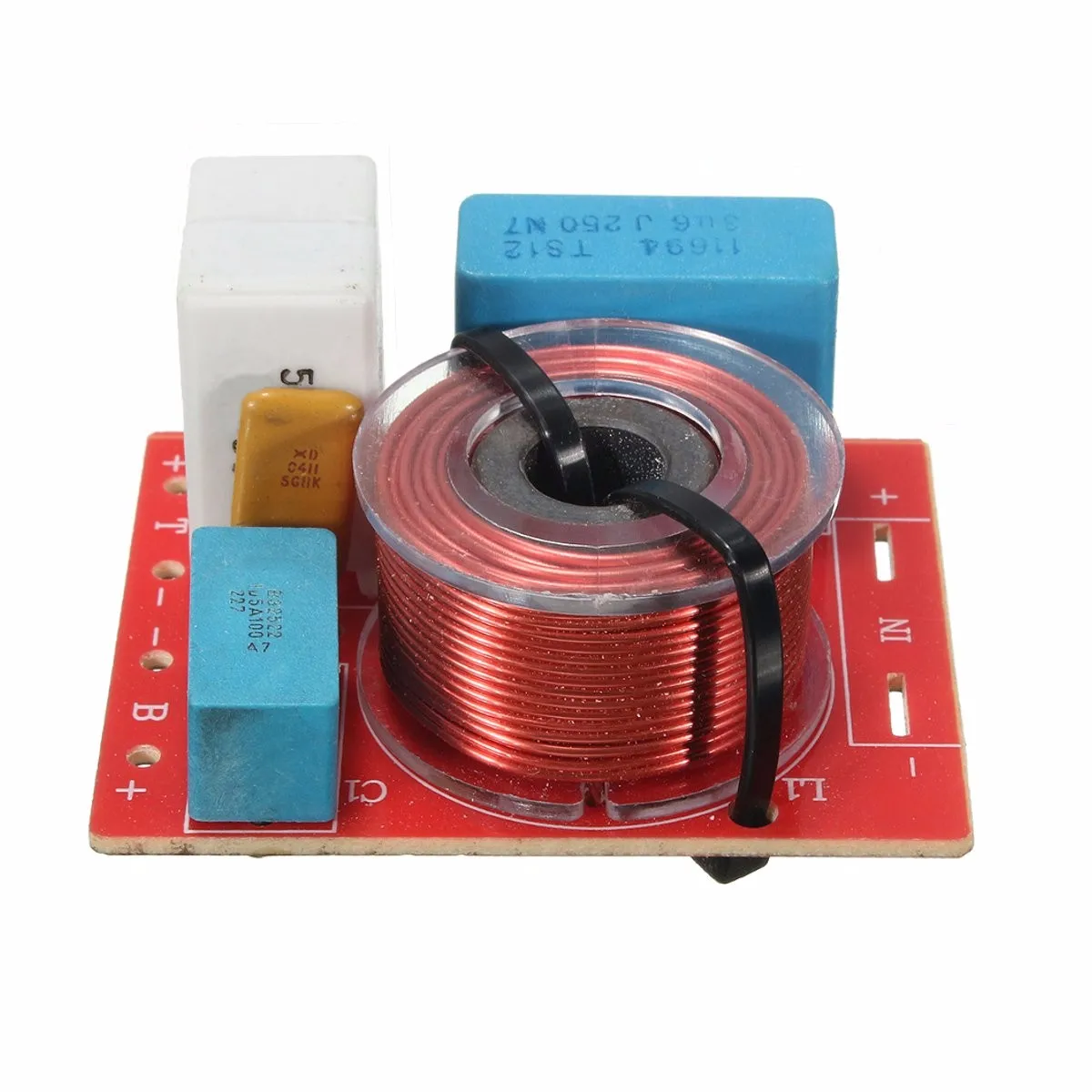 High Quality Professional Treble Bass Frequency Divider 2 Way Speaker Audio Crossover Filters