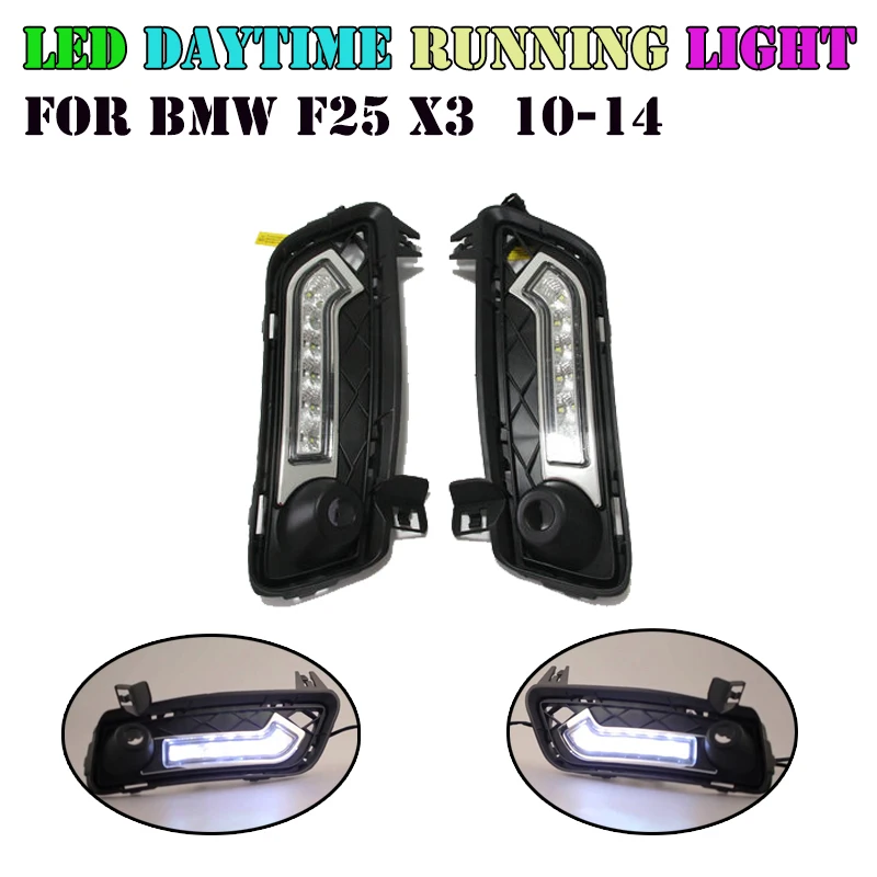 CAR Specific LED DRL Driving Daytime Running Day Light Lamp For BMW X3
