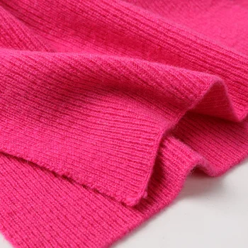 

European stylish warm plain knit fresh cashmere scarf winter comfortable knitted outdoor thick large shawl trend simple couple
