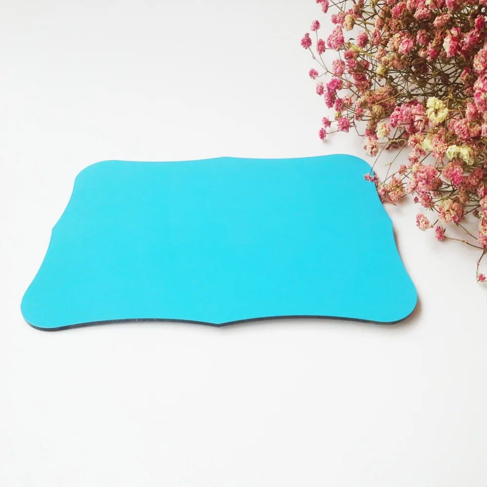  Silver mirror scroll shape acrylic wedding invitation card 120*170mm (1lot=100pcs) - 32440568135
