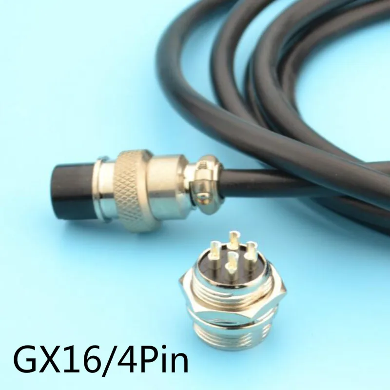 

GX16 4 pins 16mm aviation connector with 1.5m cable