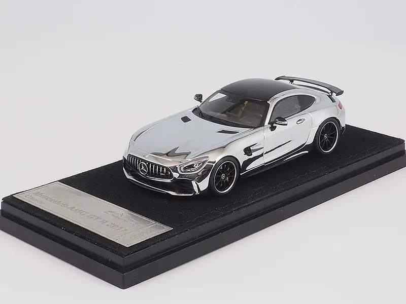 

Diecast Car Model Almost Real AMG GT R GTR 2017 1:43 (Glossy Chrome) + SMALL GIFT!!!