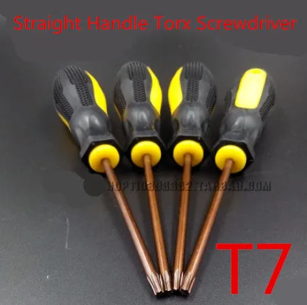 

5pcs T7 CNC Tool Straight handle torx screwdriver torx key
