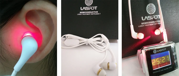 

2017 best gift for tinnitus friend LASPOT cold laser home use device without side effecs ear protection headphones