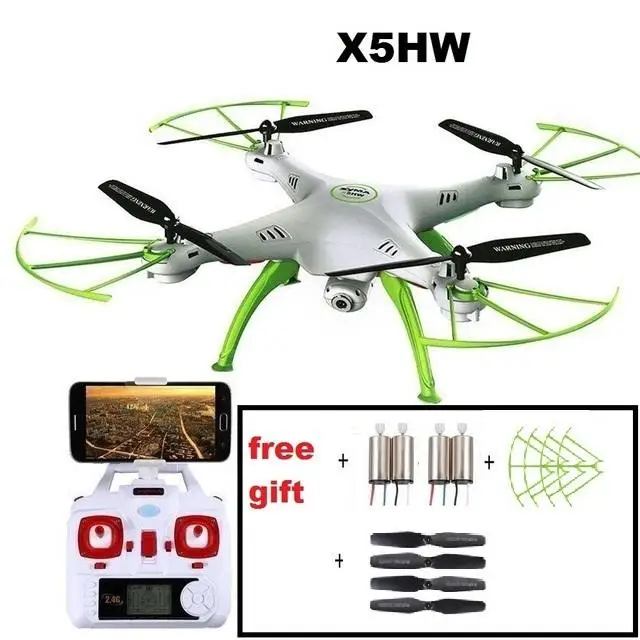 Quoadcopter YUKALA X5HW Originais 2.4G RC com Câmera HD FPV 2.4G 4CH rc zangão