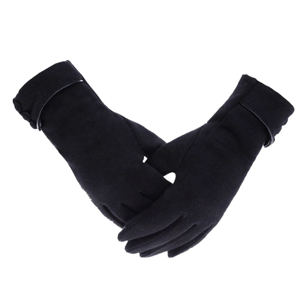 

Women Autumn Winter Velvet Gloves Full Finger Touch Screen Cycling Gloves Windproof Warmer Beathable Outdoor Sport Riding Gloves