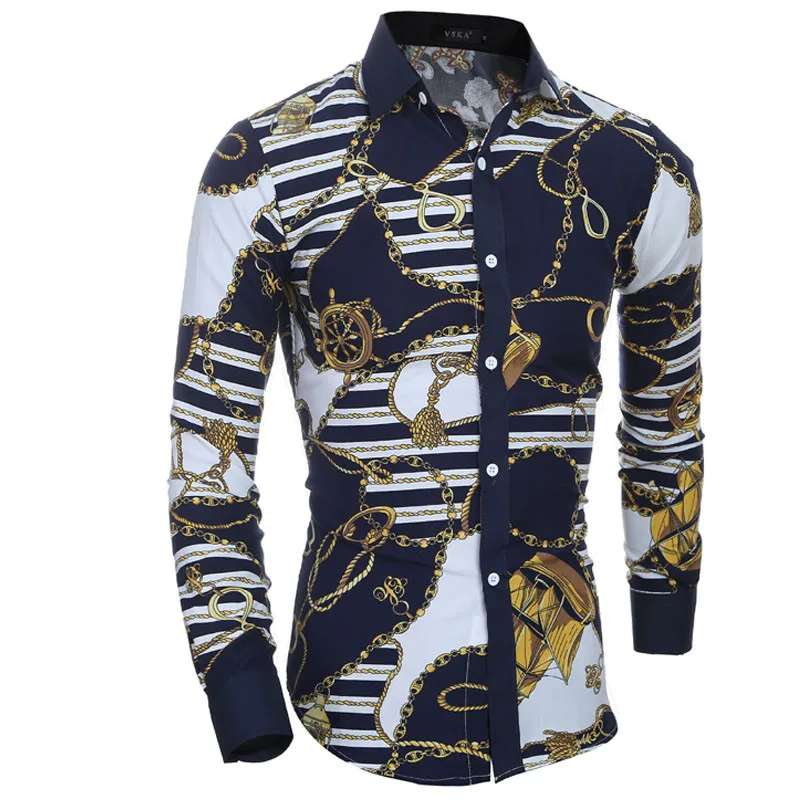 camisa retro hombre