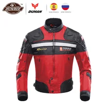 DUHAN Motorcycle Jacket Motorbike Racing Jacket Moto Windproof Autumn Winter Motorcycle Protection Clothing Body Protector Armor