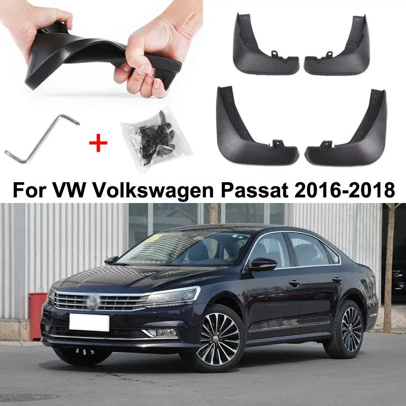 4 шт. автомобиля брызговики брызговик Fender Mudguard для Volkswagen Passat