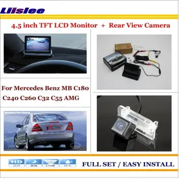 

Liislee For Mercedes Benz MB C180 C240 C260 C32 C55 AMG Car Rear Camera + 4.3" LCD Screen = 2 in 1 Parking Assistance System