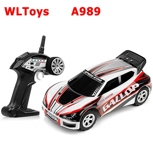 WLtoys A989 2WD 1:24 Водонепроницаемый Электрический RC автомобиль трюк модель автомобиля