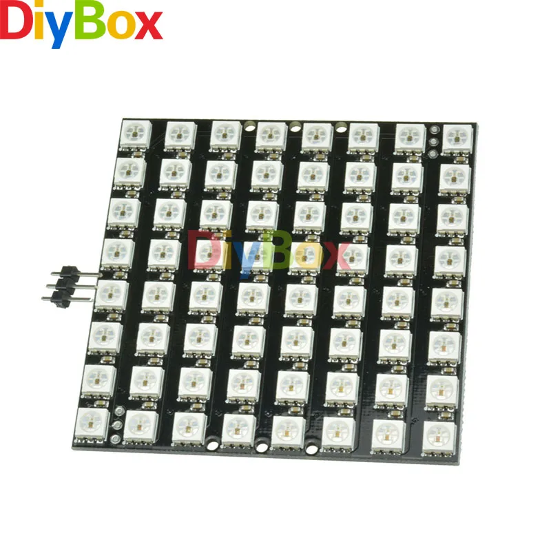 

WS2812 LED 5050 RGB 8x8 64 LED Matrix for Arduino