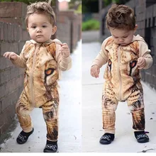 New Born Baby Clothes Cartoon Ropa De Recien Nacido Animal Rompers Baby Cute Tiger Costume Fashion New Born Baby Clothes