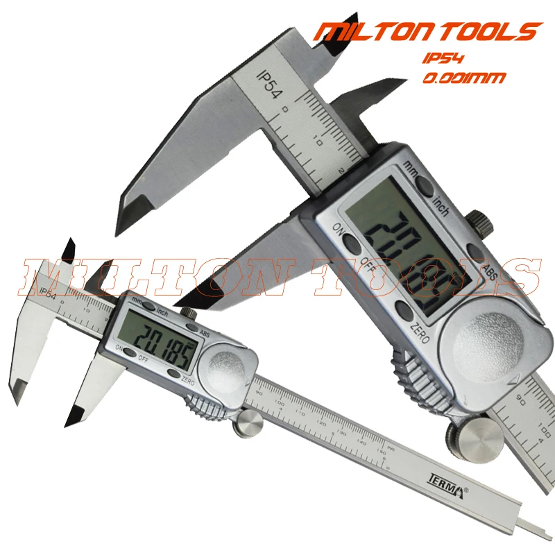 Terma Accuracy Ip54 Water Proof 0.001mm 150mm 6inch Digital Vernier