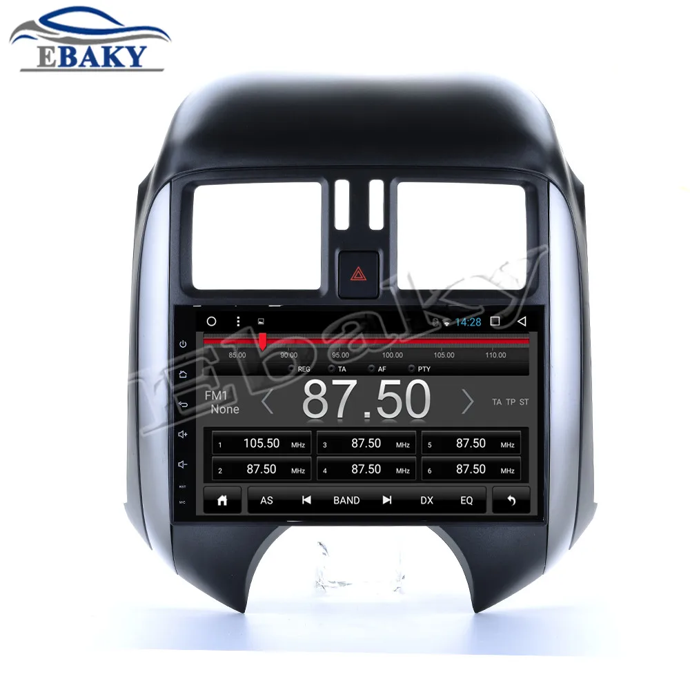 Best NaviTopia 9inch 1GB/2GB RAM Quad Core/Octa Core Android 7.1/8.1 Car DVD Radio for Nissan Sunny 2011 2012 2013 with GPS/wifi/maps 5