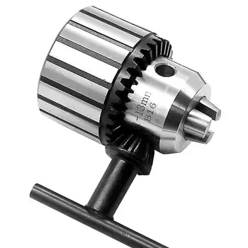 

1pc New Self Tighten MT2 Shank Drill Chuck 5/8" Heavy Duty Carbon Steel Taper Arbor Milling Tool 3-16mm
