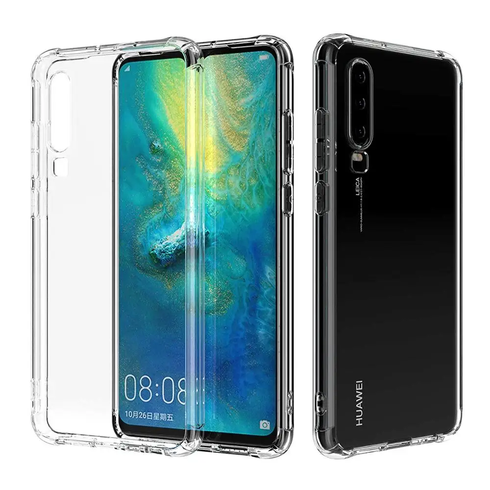 

Anti Scratch Shock Absorption High Transparent TPU Phone Case with Protective Case For Huawei P30 P30 Pro Clear