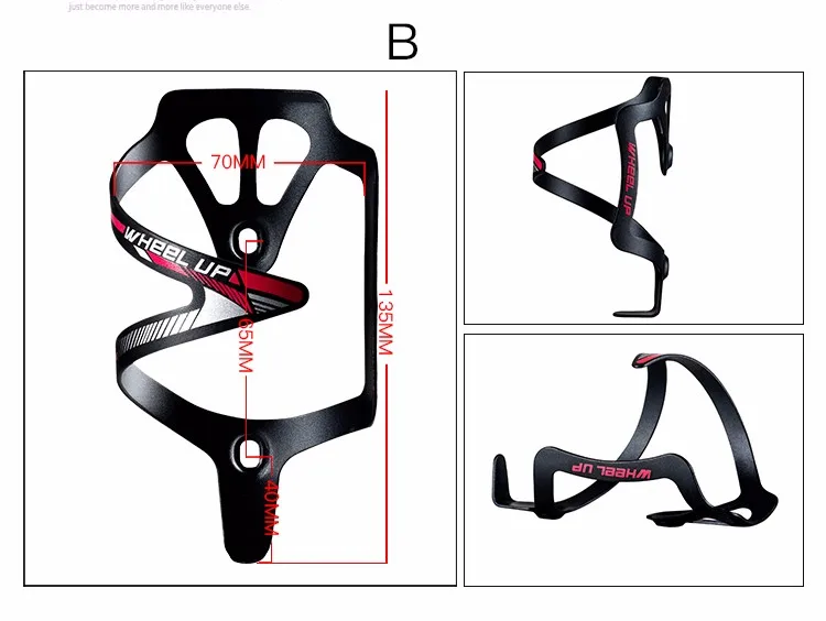 WHEEL UP ультра света алюминиевого сплава велосипедов бутылки воды держатель MTB дорога горный велосипед бутылки кейдж гора аксессуары велоспорт крепление для на велосипед флягодержатель