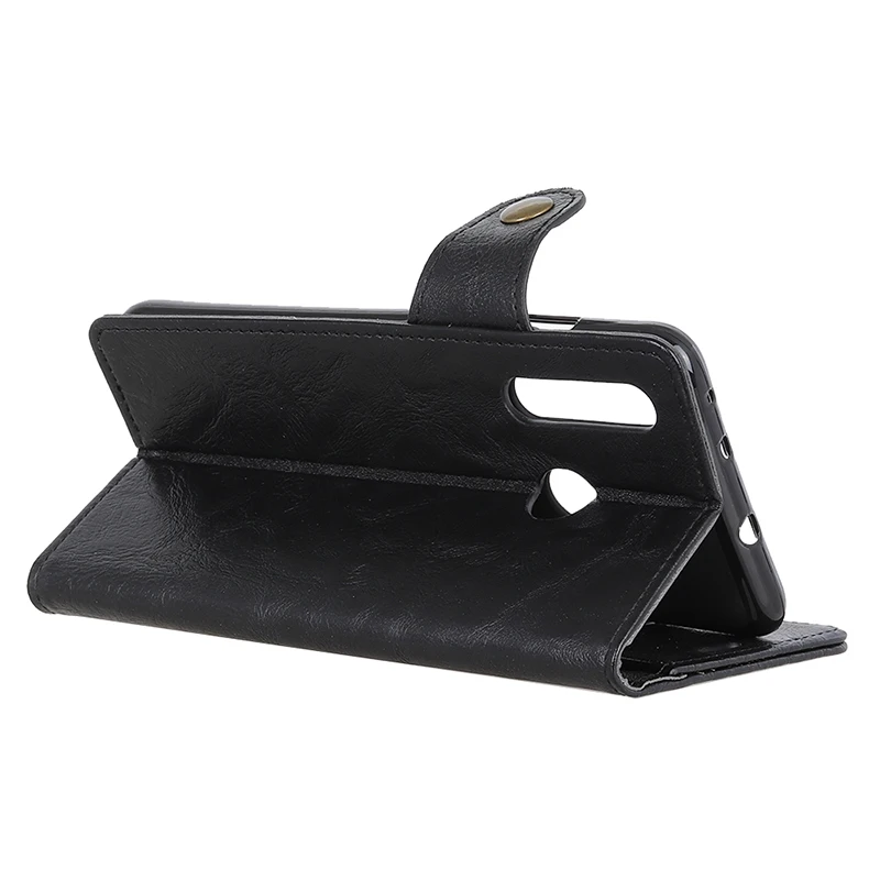 Magnetic Flip Wallet Phone Case For Samsung Galaxy A60 A20E A2 Core PU Leather Folio Flip Cover with Stand Function Card Slots