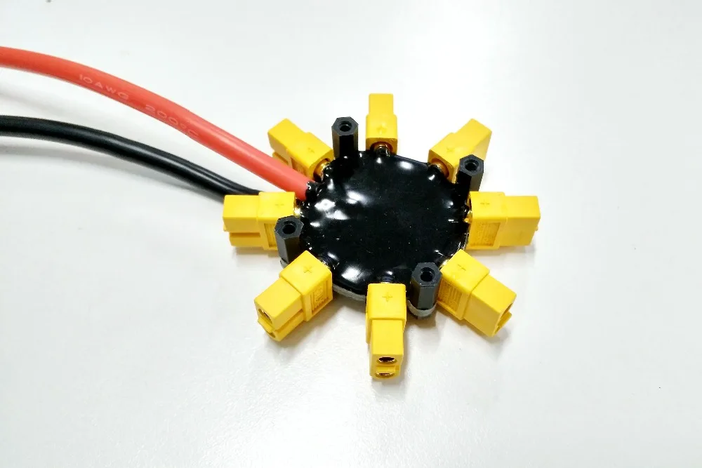 

Aerops drone power distribution DIY board High current high voltage Distribution Board V2 for 4/6/8/10/12 Axis Multicopter