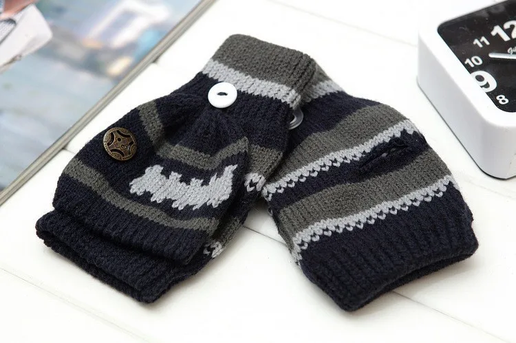 Guantes eldiven перчатки Прихватки для мангала Для мужчин лидер продаж; Новинка Мода Для Мужчин Вязаные Теплые Зимние полусапожки палец руки