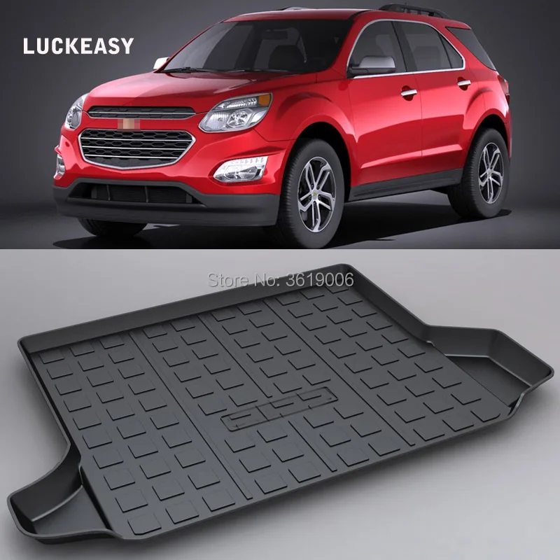 

LUCKEASY Non-Slip Waterproof 3D TPO Trunk Boot Cargo Mat Recycled Durable For Chevrolet Equinox Car-styling