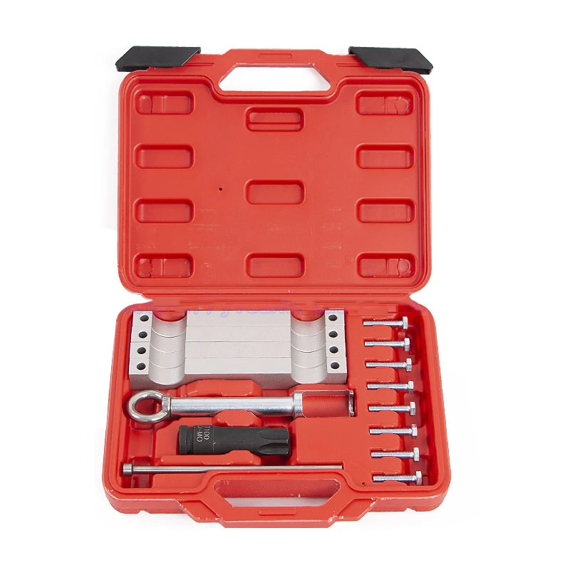 

Camshaft Timing Alignment Tools Timing Tool Set For Mercedes Benz M157/M278/M276 with Injector Removal Puller Tool and T100