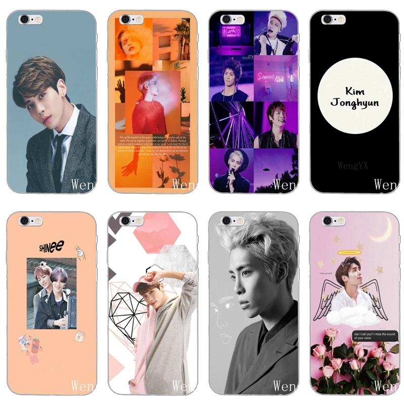 

Shinee Kim JongHyun soft tpu phone case For Samsung Galaxy A10 A30 A40 A50 A60 A70 A6s A8 Plus A9s star J8 2018