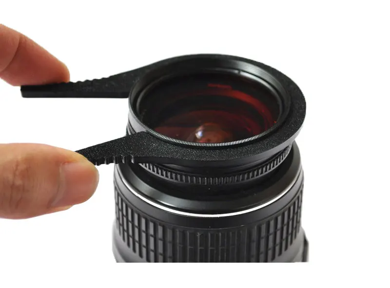 1 Pair Camera Lens Accessories Removal Tool Filter Wrench for 49mm 52mm 55mm 58mm 67mm 72mm 77mm MCUV UV CPL ND Filters (5)