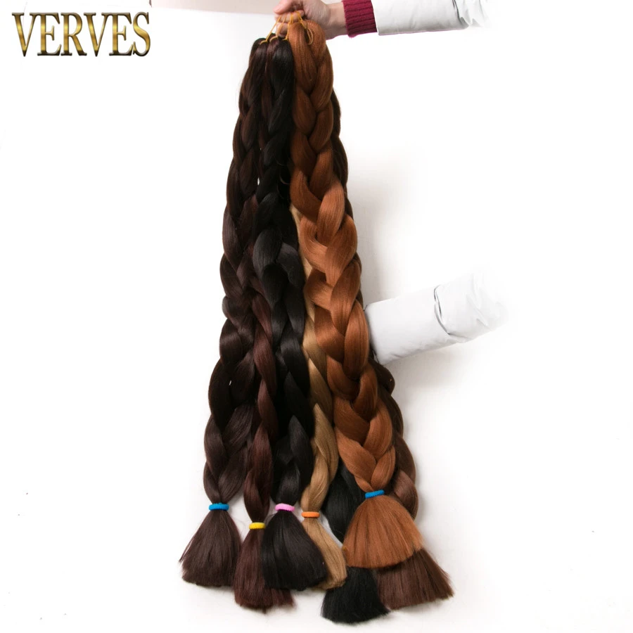 VERVES long 100cm,165g/pcs synthetic Braiding Hair heat resistant Fiber Hair Extensions Yaki straight crochet hair braid pure VERVES long 100cm,165g/pcs synthetic Braiding Hair heat resistant Fiber Hair Extensions Yaki straight crochet hair braid pure