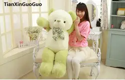 Мягкая плюшевая игрушка зеленый плюшевый медведь большой 120 см медведь кукла мягкая подушка, подарок на день рождения h0700