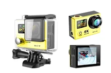 Горячий Продавать 12MP Мини Водонепроницаемый Действие Камеры H3R H3 БЕСПРОВОДНОЙ Пульт Дистанционного Управления 1080 P 170D Широкий угол Резвится Камера