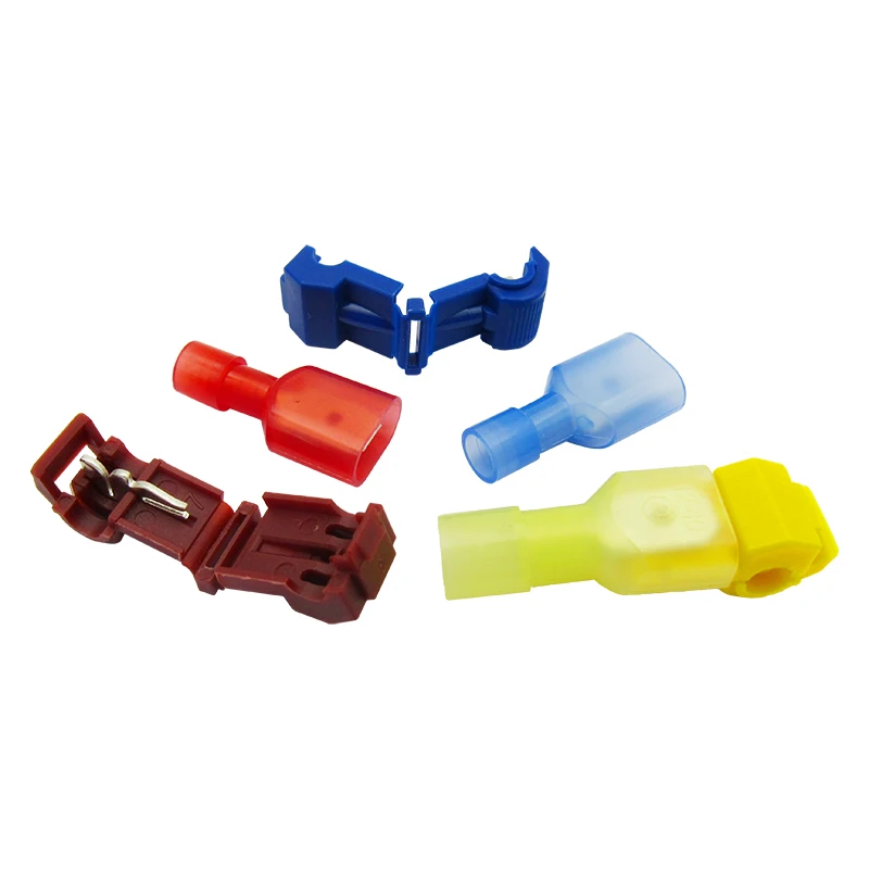 Wire terminal, fast connector, free break joint, non damaging wire