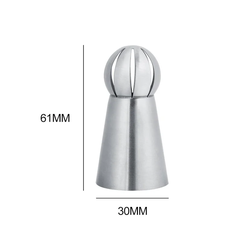 3 шт./компл. Нержавеющая сталь шара Форма рот многолюдных цветок насадка для крема формочки для выпекания кексов, украшение для торта, Кухня Аксессуары