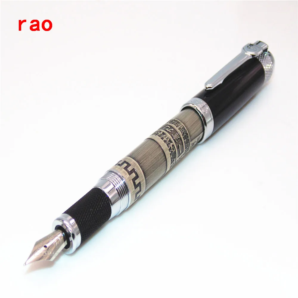 Jinhao 189 античная бронза девять штативов хорошая вера сотрудничество Бизнес Офис авторучка