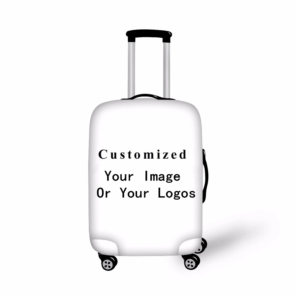 

FORUDESIGNS Customized Your Image Or Logos Luggage Cover Protective Suitcase Covers Trolley Case Dustproof Cover For 18-28 Inch