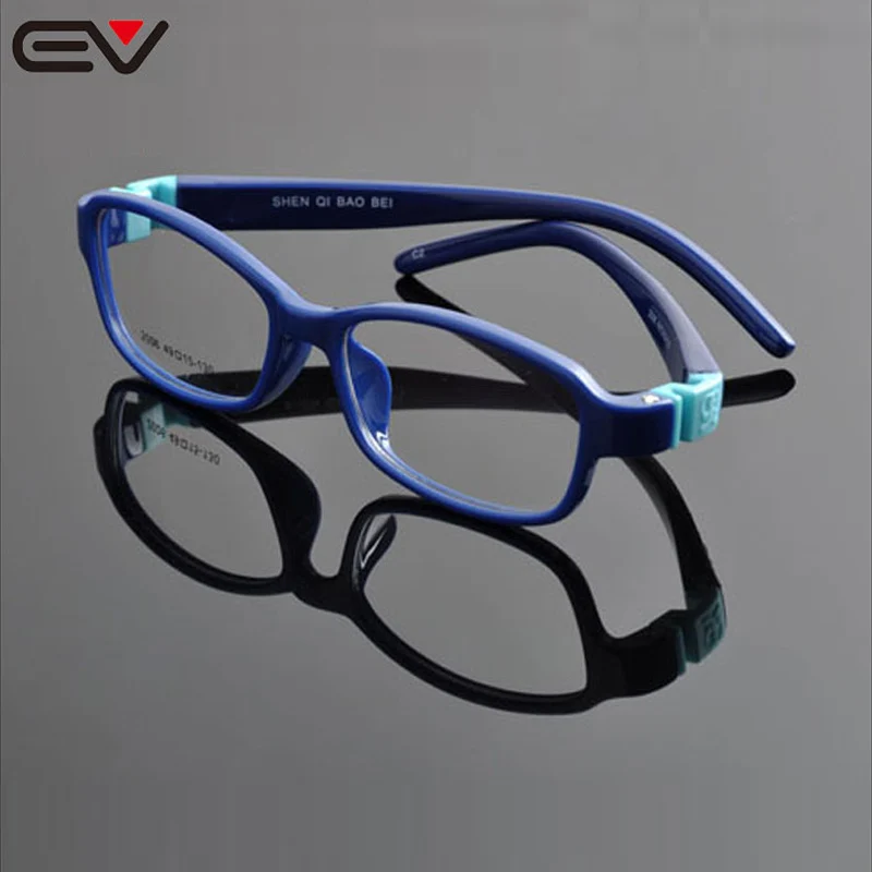 

High quality TR90 Silicon Frame Protective For kids Eyes Kids Optical Frame armacao de oculos infantil lentes ninos EV0904