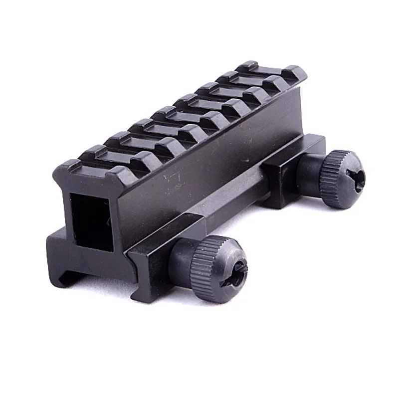 

New Generic Hunting Scope Mount Adapter Portable 20mm Riser Base Dovetail Weaver Rail Pistol Airsoft Gun Hunting Caza