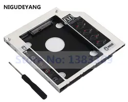 NIGUDEYANG 2nd SATA HDD SSD HD карман для жесткого диска адаптер для SONY Vaio VPCSE1J1E SVE14A37CDH VPCSA3Q9E SVE14A15FLB SVF14AA1QX