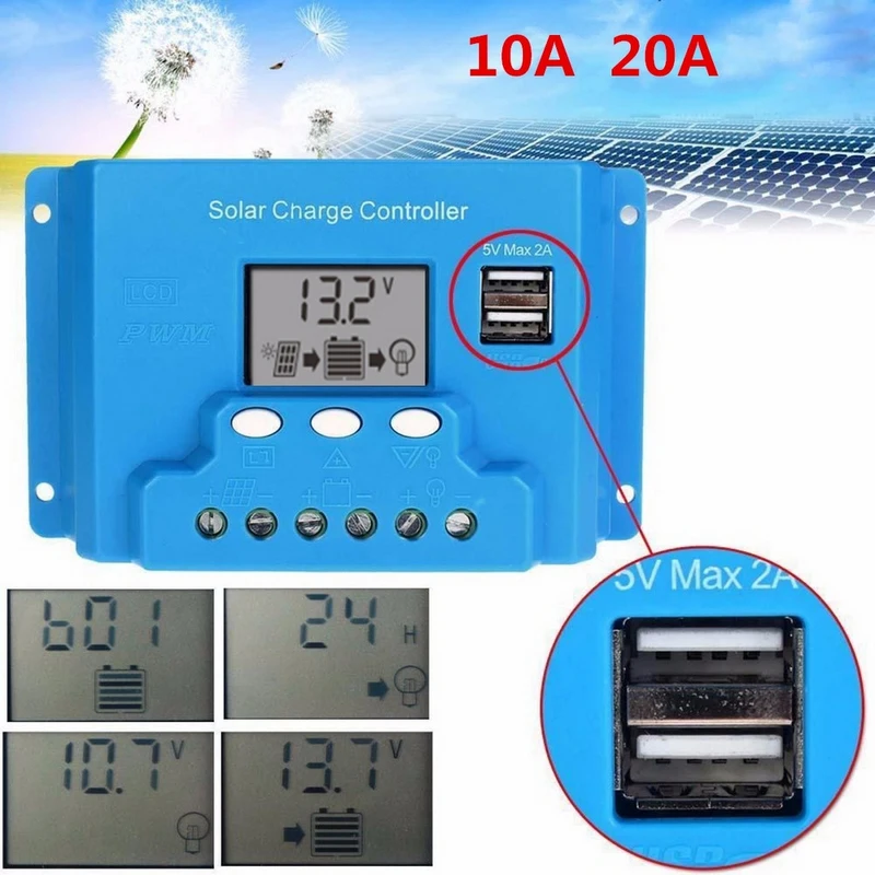 Solar Charge Controller With Lcd Display Electronic Circuits