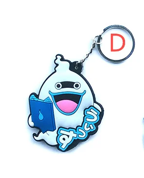 1 шт. милые Новые Аниме Montre Yokai часы Figuras Whisper ПВХ брелок Подвески Игрушки