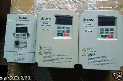 

DHL/EMS 1PC Delta frequency converte VFD015A21A 1.5KW220V-A2