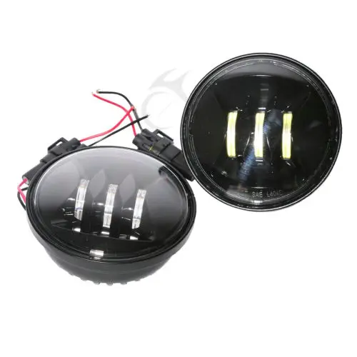 

TCMT Motorcycle 4 1/2 " Fog Light Work Driving Daymaker Light Fit For Harley Touring Dyna Sportster