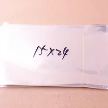 100 шт Высококачественный ОПП полимерная самоклеющаяся мешочек для украшений подарочные пакеты 15*24 см